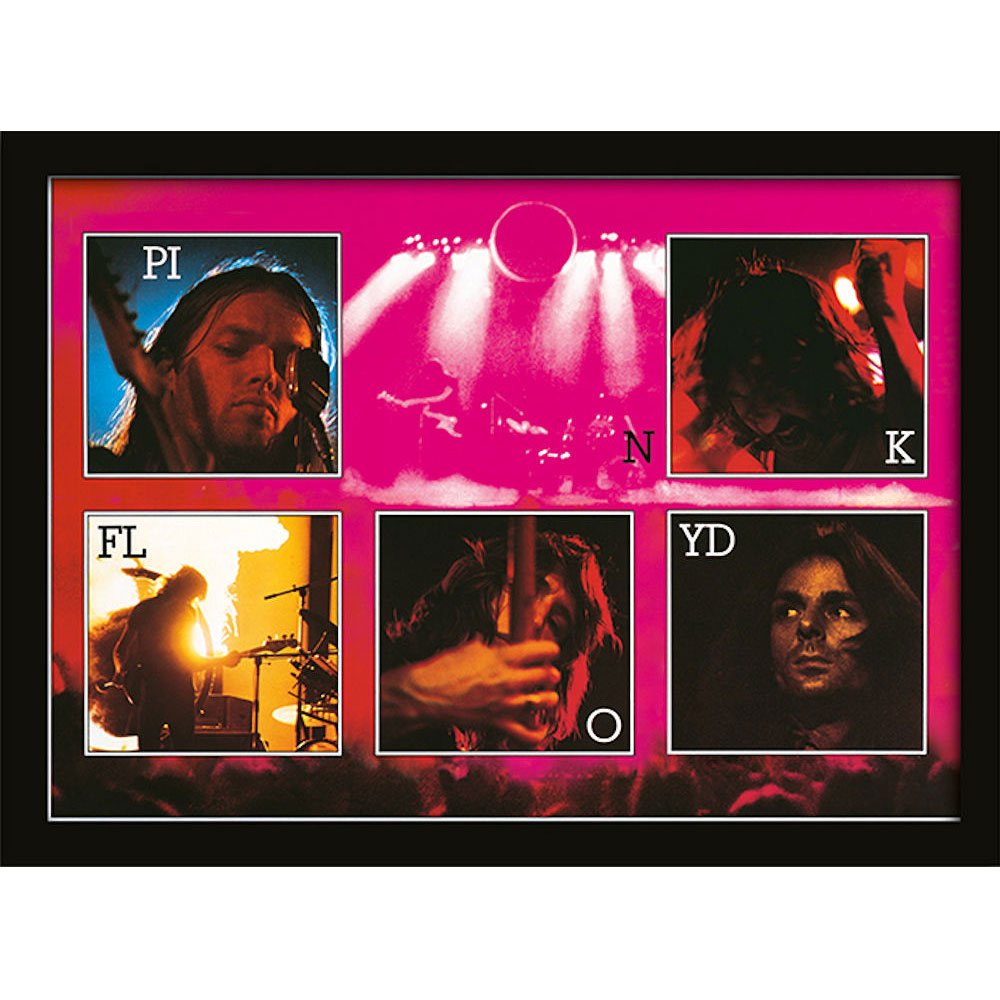 PINK FLOYD ピンクフロイド (結成 60周年 ) - Live / インテリア額 - PGS